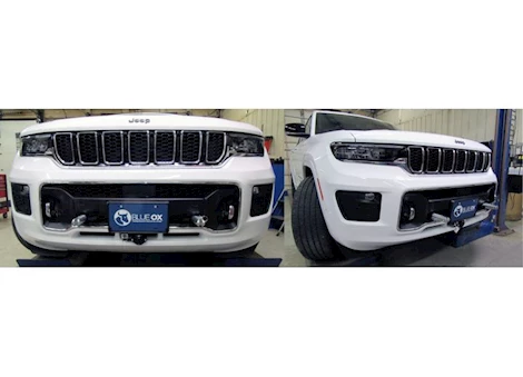 Blue Ox 21-C GRAND CHEROKEE(W/TOW)/22-C GRAND CHEROKEE L 22X24 IN BASEPLATE W/REMOVABLE TABS