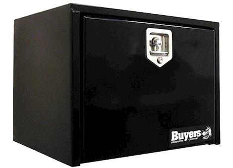 Buyers Products Black Steel Underbody Truck Toolbox with T-Handle Latch - 24"Lx12"Wx14"H Main Image