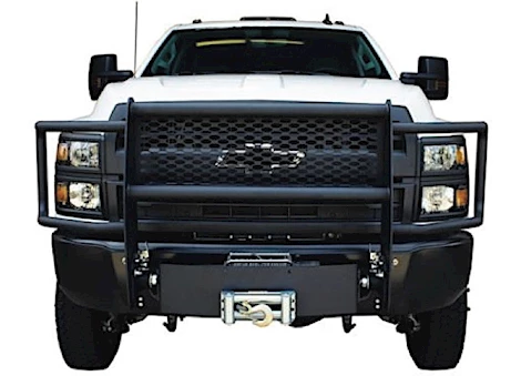 Go Industries WINCH STYLE GRILLE GUARD W/CARRIER FOR THE CHEVY C4500-6500