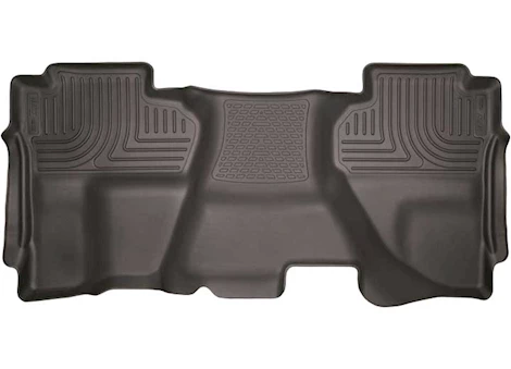 Husky Liner 14-17 SILVERADO/SIERRA DOUBLE 2ND SEAT FLOOR LINER(FULL COVERAGE)X-ACT CONTOUR SERIES COCOA