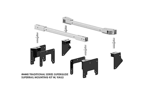 PullRite Traditional Series SuperGlide SuperRail Mounting Kit