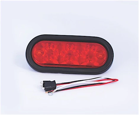 Ranch Hand 4" LED Red Oval Light Main Image